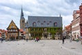 Town Hall on Market square, Quedlinburg, Germany