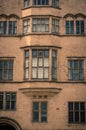 Town hall outside wall, Bradford England. Royalty Free Stock Photo