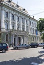 The town hall palace in Sighetu Marmatiei Royalty Free Stock Photo