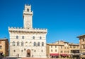 Town hall at the Piazza Grande Great placein Montepulciano - Italy