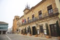 Town Hall in Plaza Mayor -Main Square- in Almagro, Spain