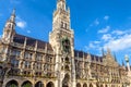 Town Hall or Rathaus on Marienplatz, Munich, Germany Royalty Free Stock Photo