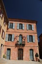 The town hall in Roussillon, Provence Royalty Free Stock Photo