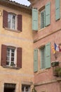 Town Hall, Roussillon Village in Provence; Luberon Royalty Free Stock Photo