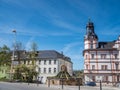 Town Hall of Schleiz in Thuringia Royalty Free Stock Photo