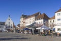 Town Hall Square in Landau. Region Palatinate in the federal state of Rhineland-Palatinate in Germany