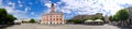 Town hall and square in Leszno, Poland Royalty Free Stock Photo