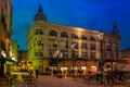 Town Hall square. Narbonne. France Royalty Free Stock Photo