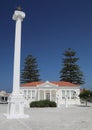 Town hall square in paphos cyprus Royalty Free Stock Photo