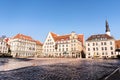 Town Hall Square Raekoja Plats in Tallinn, Estonia