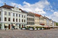 Town hall square, Tartu, Estonia Royalty Free Stock Photo