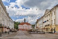 Town hall square, Tartu, Estonia Royalty Free Stock Photo