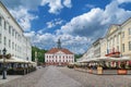 Town hall square, Tartu, Estonia Royalty Free Stock Photo