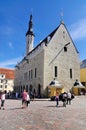 Town Hall of Tallinn, Estonia Royalty Free Stock Photo