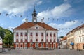 Town hall of Tartu, Estonia Royalty Free Stock Photo