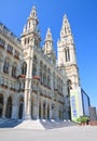 Town hall. Vienna. Austria Royalty Free Stock Photo