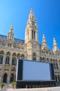 Town hall. Vienna. Austria Royalty Free Stock Photo