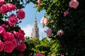 Town Hall Vienna in spring Royalty Free Stock Photo