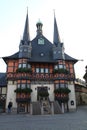 Town hall of Wernigerode Royalty Free Stock Photo