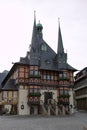 Town hall of Wernigerode, Germany Royalty Free Stock Photo