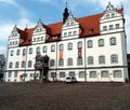 The town hall of Wittenberg, Germany 12.04.2016