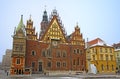 Town Hall in Wroclaw city, Poland