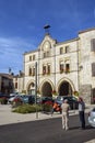 The town has few visitors on a quiet sunny autumn afternoon in rural Tournon d`Agenais