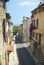 Town of Haut de Cagnes, France Royalty Free Stock Photo