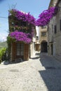 Town of Haut de Cagnes, France Royalty Free Stock Photo