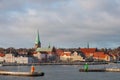 Town of Helsingoer in Denmark Royalty Free Stock Photo