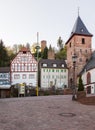 Town of Hirschhorn Hesse Germany Royalty Free Stock Photo