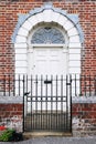 Town House Front Door Royalty Free Stock Photo