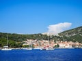 Town of Hvar and yachts, Coratia
