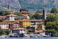 Town Isola Comacina on Lake Como in Italy