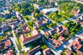 Town of Koprivnica aerial view Royalty Free Stock Photo