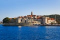 Town Korcula at Croatia Royalty Free Stock Photo
