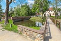 Town Kuldiga, Latvia Royalty Free Stock Photo