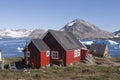 Town Kulusuk in Greenland