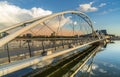 Tempe Pedestrian Bridge Royalty Free Stock Photo