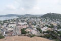 Town Landscape view from Hill