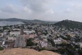 Town Landscape view from Hill