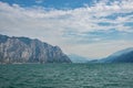 Town Limone sul Garda in the province of Brescia