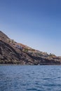 Town of Los Gigantes seen from the Sea, Tenerife, Spain