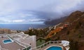 Town Los Gigantes at Tenerife island - Canary