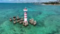 Town of Maceio Alagoas Brazil. Landmark beach at Northeast Brazil. Royalty Free Stock Photo