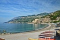 The town of Maiori on the Amalfi coast.