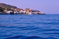 Town Mandraki on the volcanic island of Nisiros