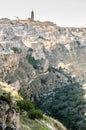 Town of Matera with beautiful rocks