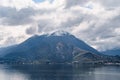 Town of Menaggio on the coast of Lake Como. Italy Royalty Free Stock Photo