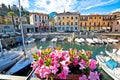 Town of Menaggio on Como lake waterfront view